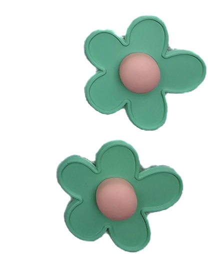 Flower Power hair clips