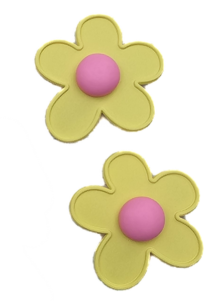 Flower Power hair clips