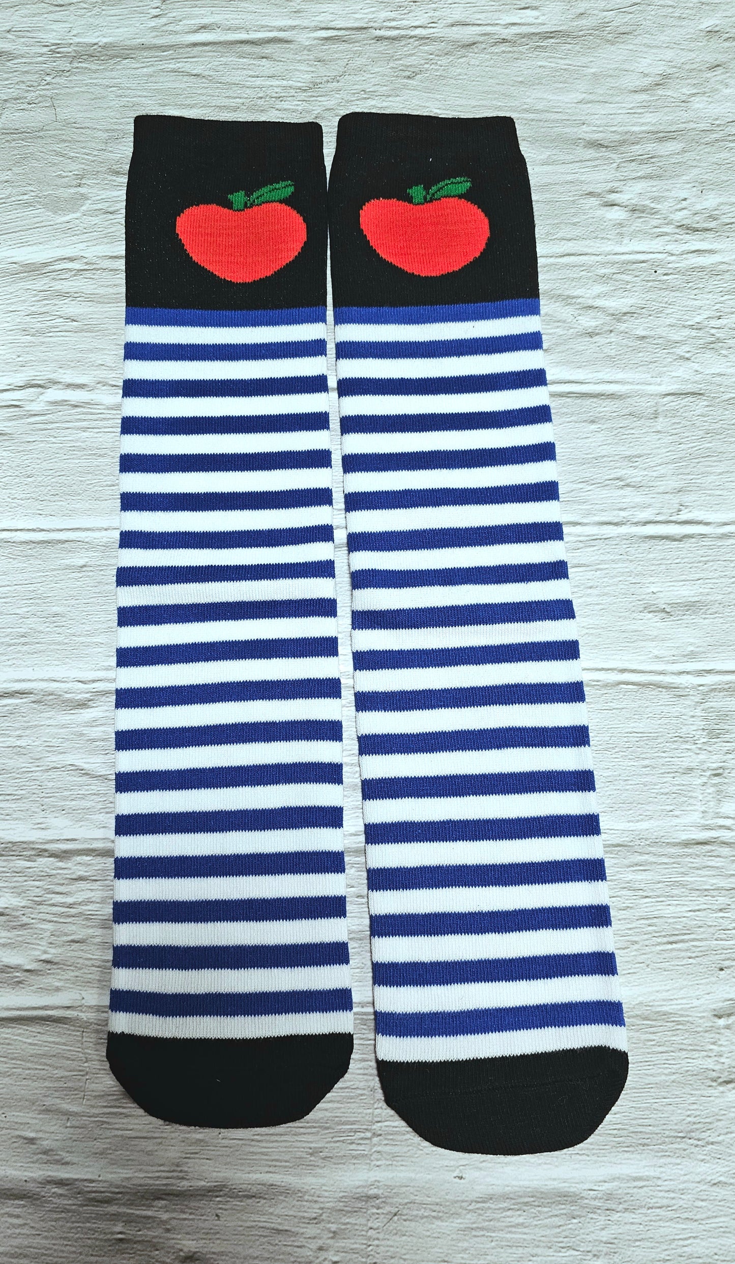 Apple knee high socks