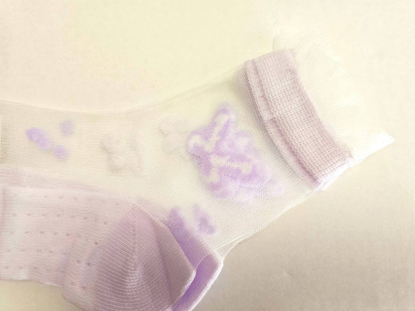 Butterfly Sheer Ankle Sock