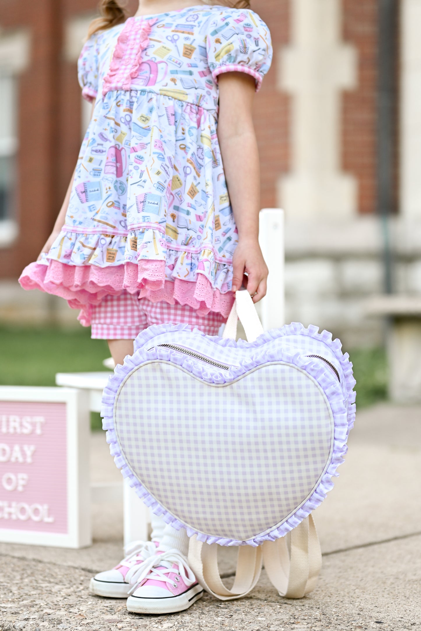 Pastel Heart Backpack