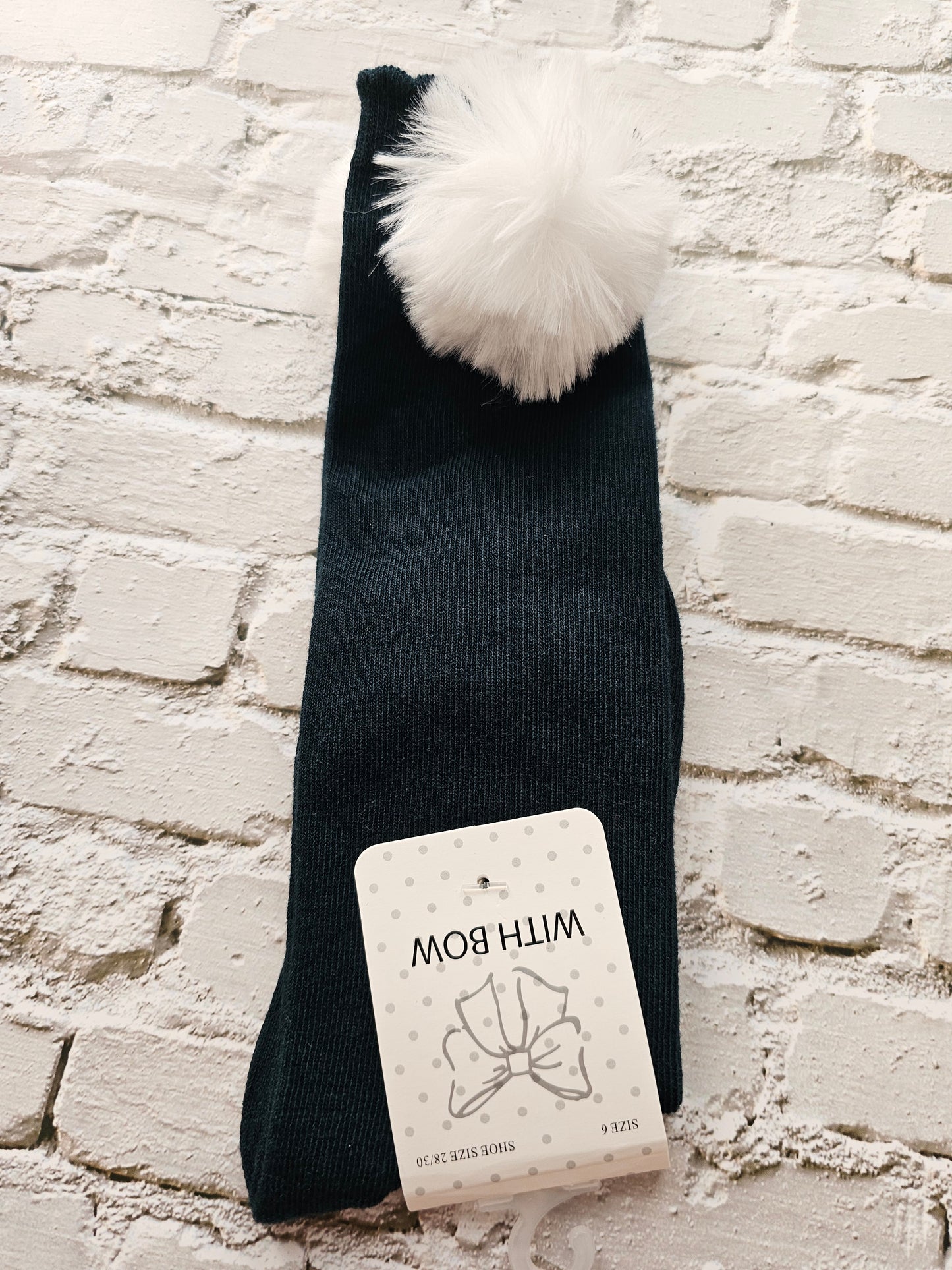 Fur Pom pom socks