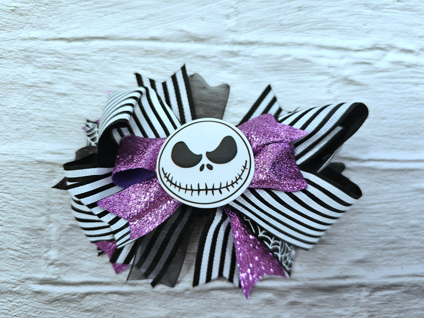 Pumpkin King hair bows