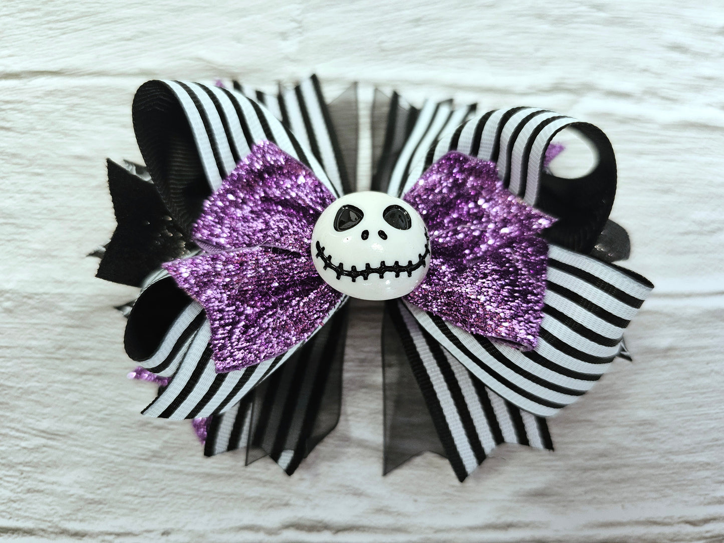 Pumpkin King hair bows