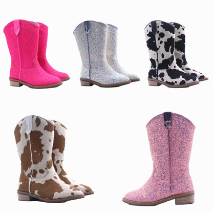 Reba Cowgirl Sparkle Boots