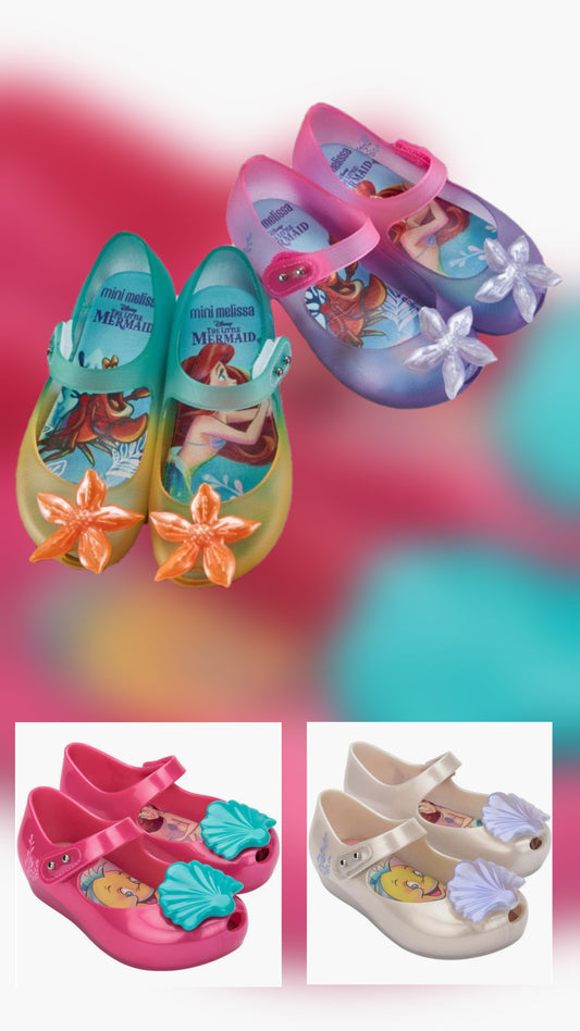Mermaid princess jelly shoes