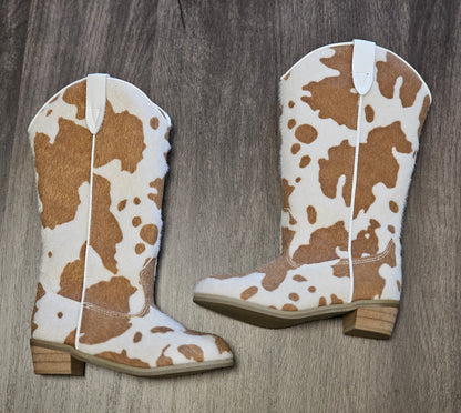 Taylor Cowgirl Calf Hair Boots