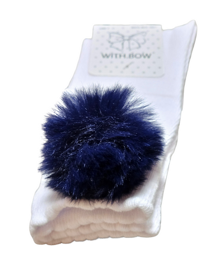 Fur Pom pom socks