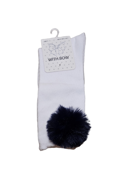 Fur Pom pom socks