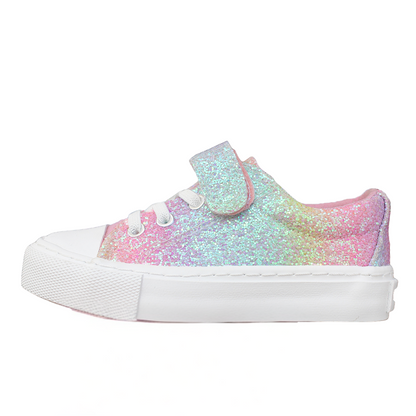 Cotton Candy sparkle sneakers pre order
