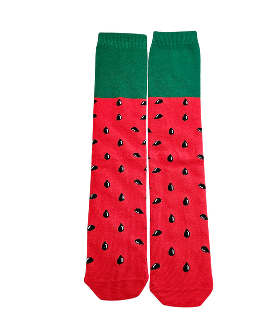 Watermelon seed socks