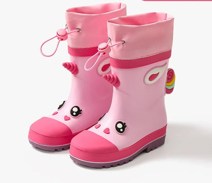 Rubber ducky rain boots