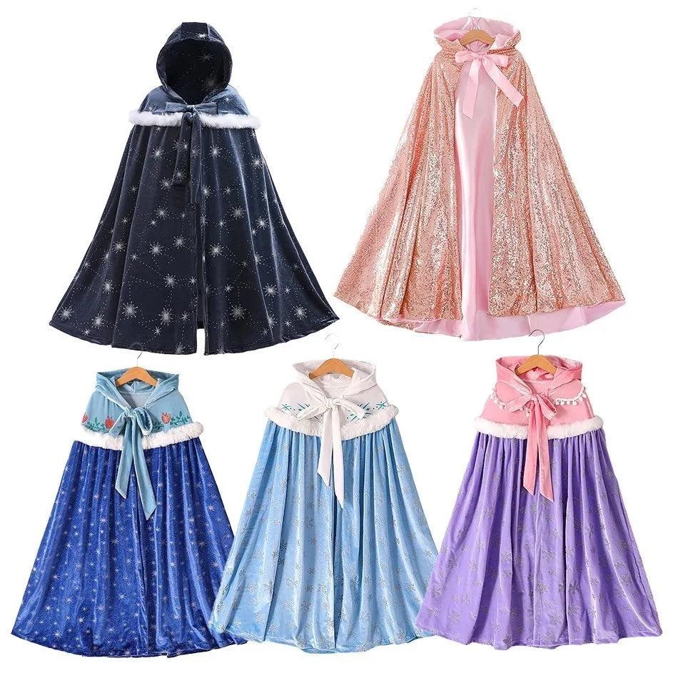 Princess hooded cape