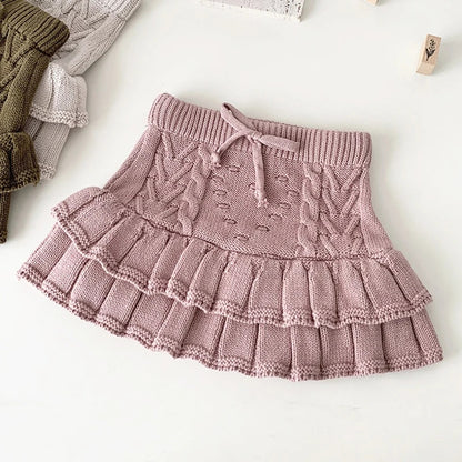 Heart Sweater Skorts