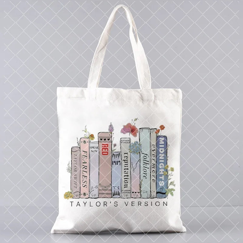 Eras canvas tote bag