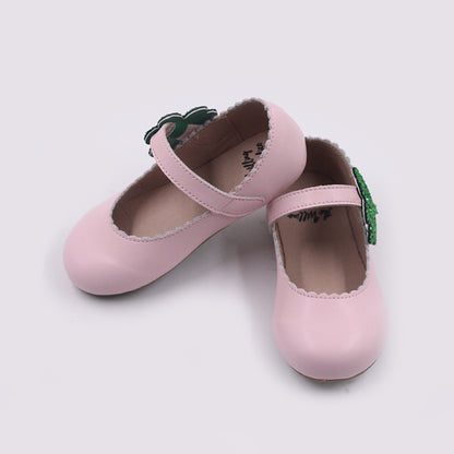 Cece shoes with interchangable holiday shapes (heart & shamrock)