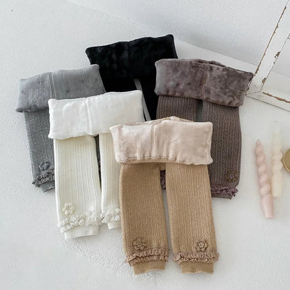 Extra warm fleece lined leggings