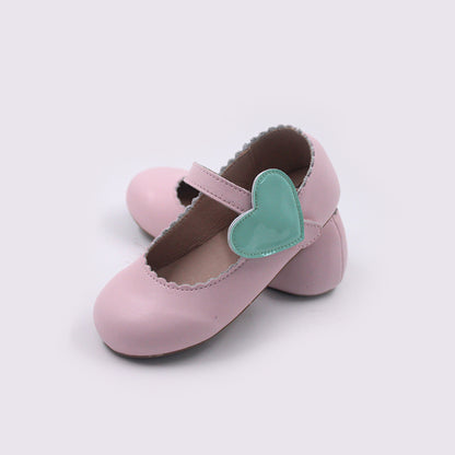 Cece shoes with interchangable holiday shapes (heart & shamrock)