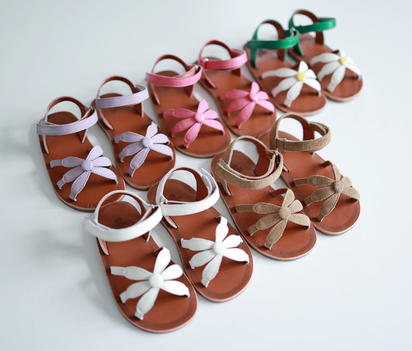 Daisy Leather Sandals