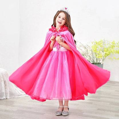 Princess hooded cape (solid)