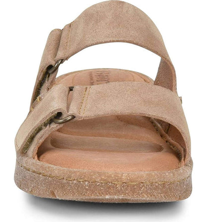 Born Dominica Women Sandal, Taupe Suede, Size 9.0