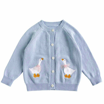 Spring embroidered Cardigans