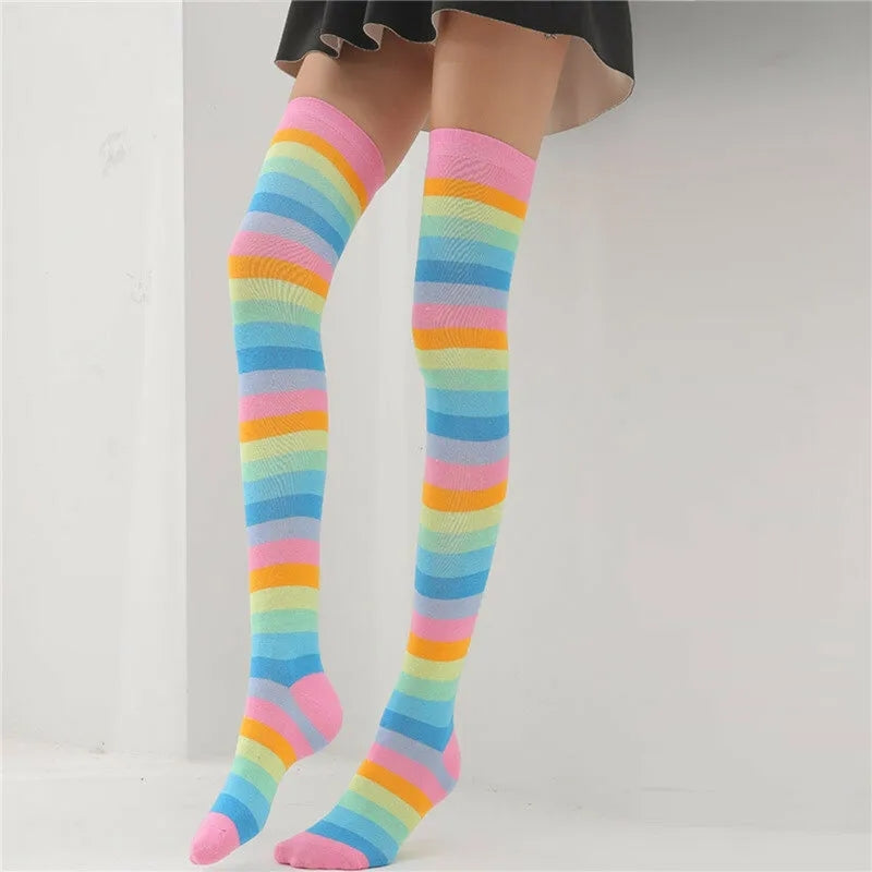 Rainbow socks - adult