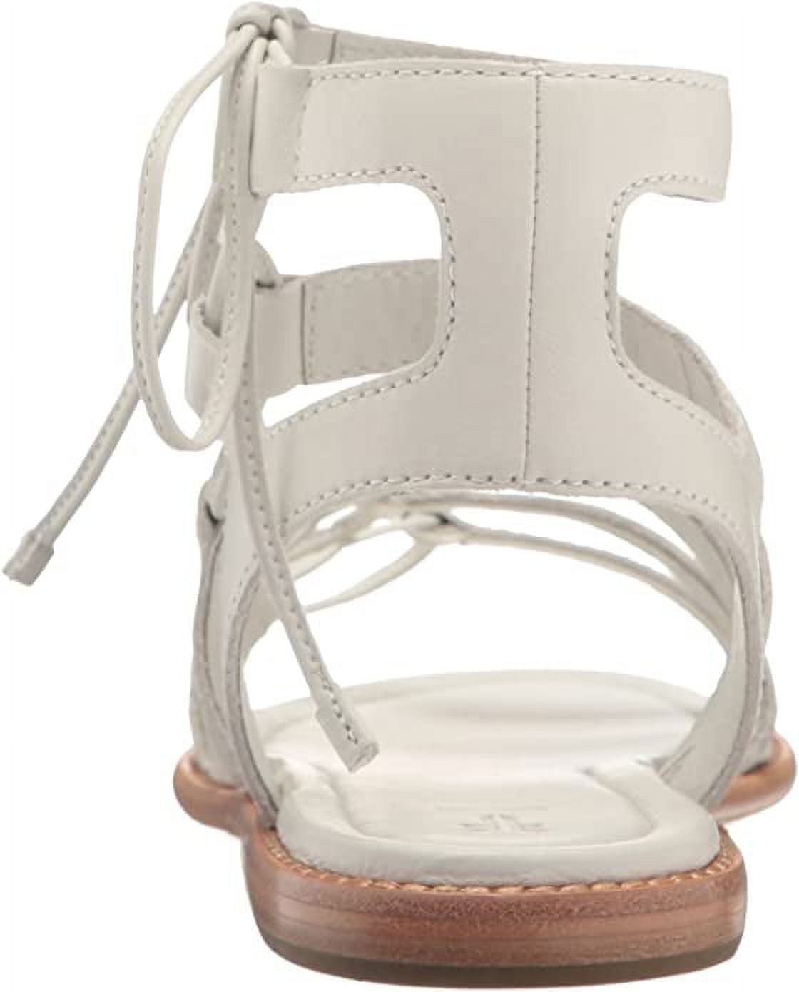 Frye Women's Blair Side Ghillie Gladiator Sandal White 9M