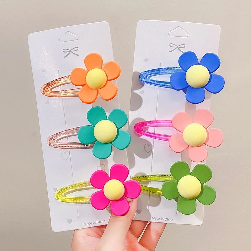 Flower hair clip