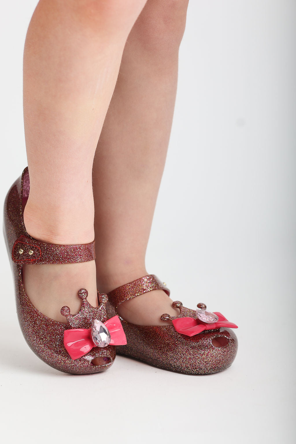 Princess Crown Jewels Jelly Shoes