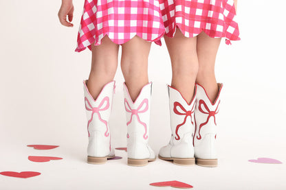 Put a bow on it cowgirl boots NEW STYLE
