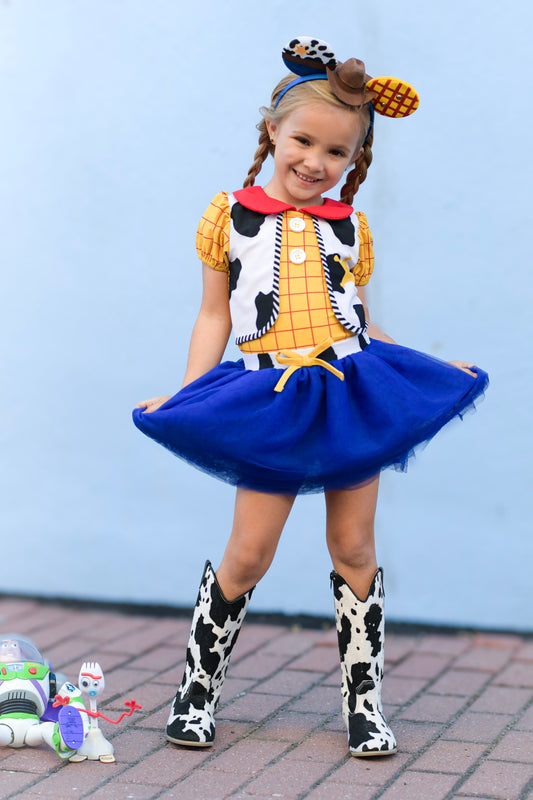 Taylor Cowgirl Calf Hair Boots