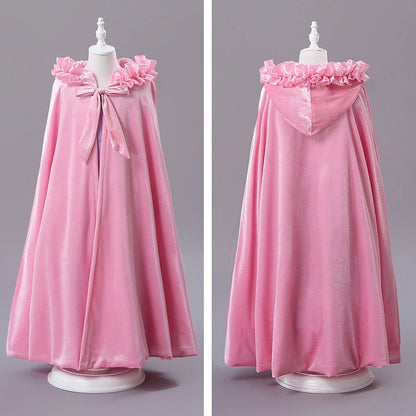 Princess hooded cape (solid)