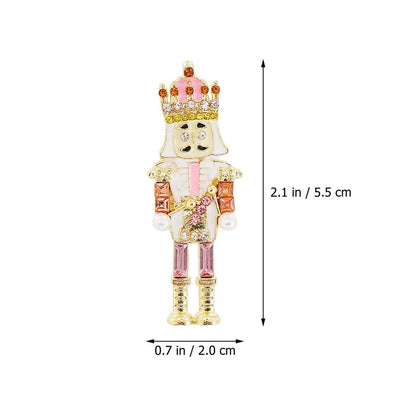 Nutcracker and elf holiday earrings