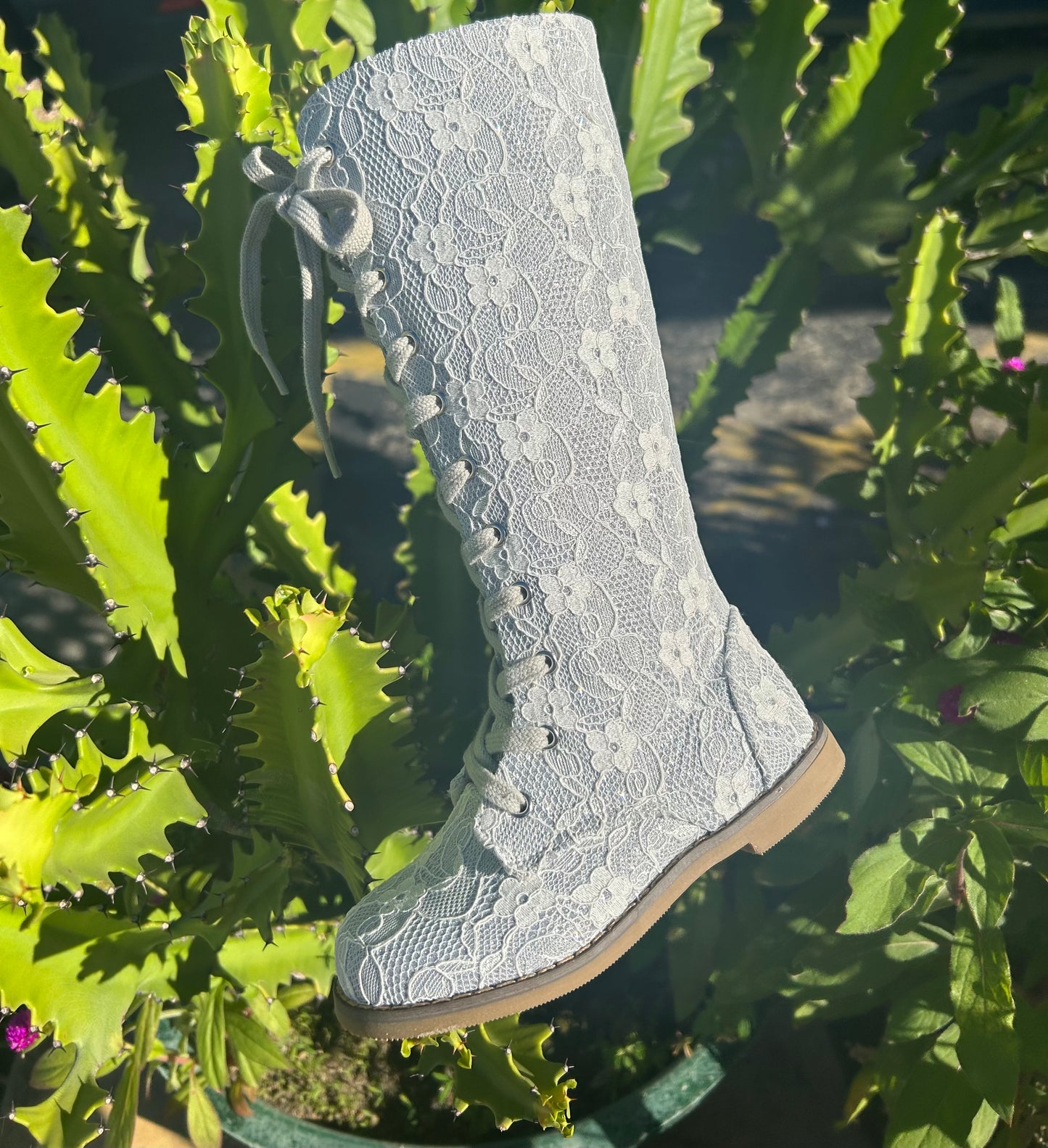 Tall Lace Boots - pre order