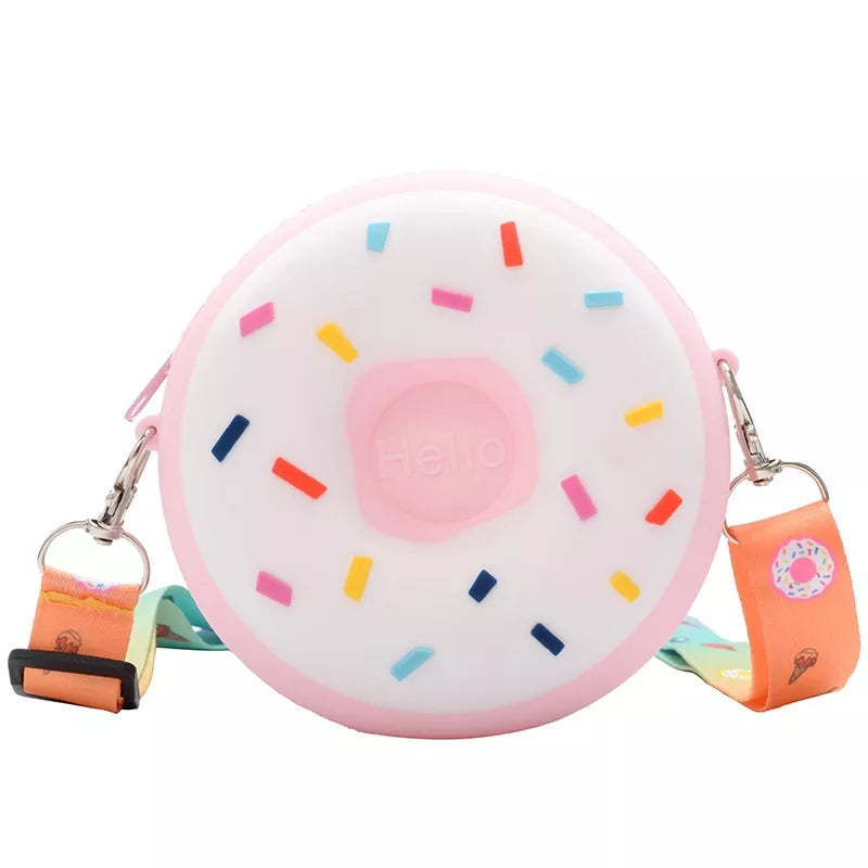 Donut sprinkle Silicone Bag