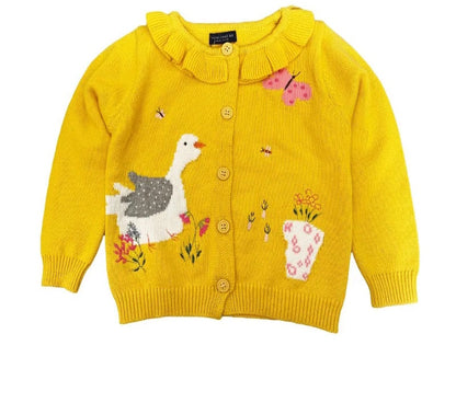 Spring embroidered Cardigans