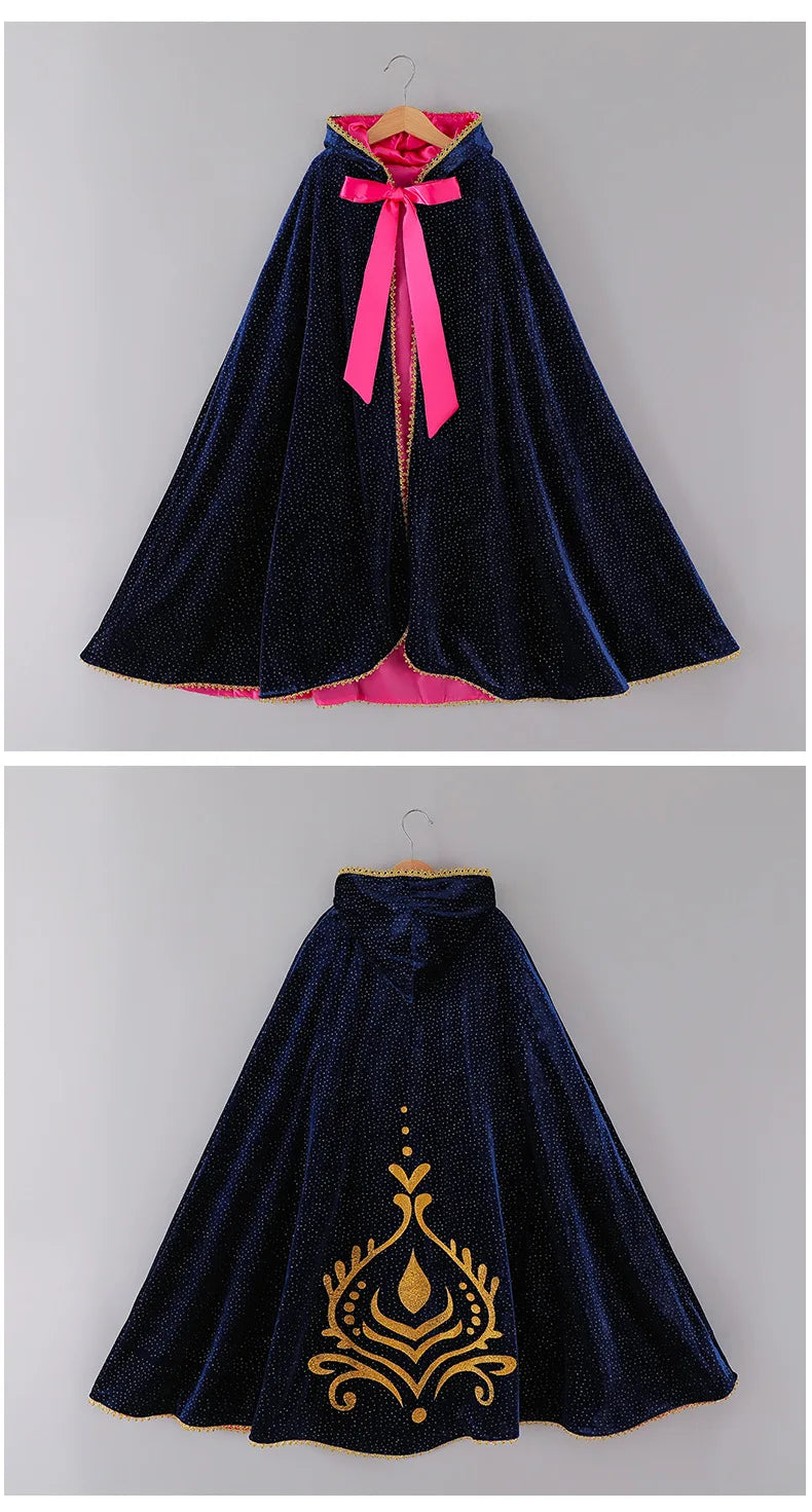 Princess hooded cape