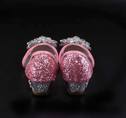 Glass slipper princess shoes