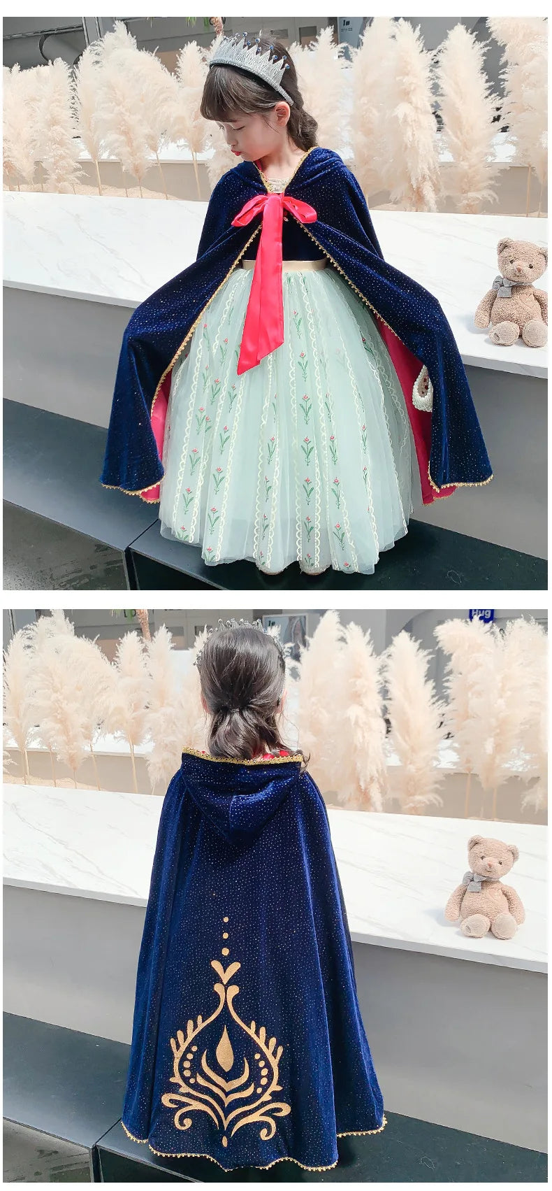 Princess hooded cape