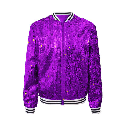Pop star sequin bling jacket kids and women