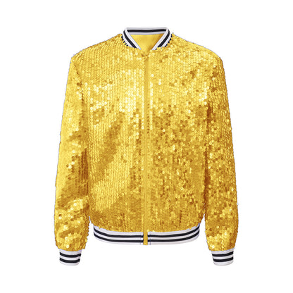 Pop star sequin bling jacket kids and women