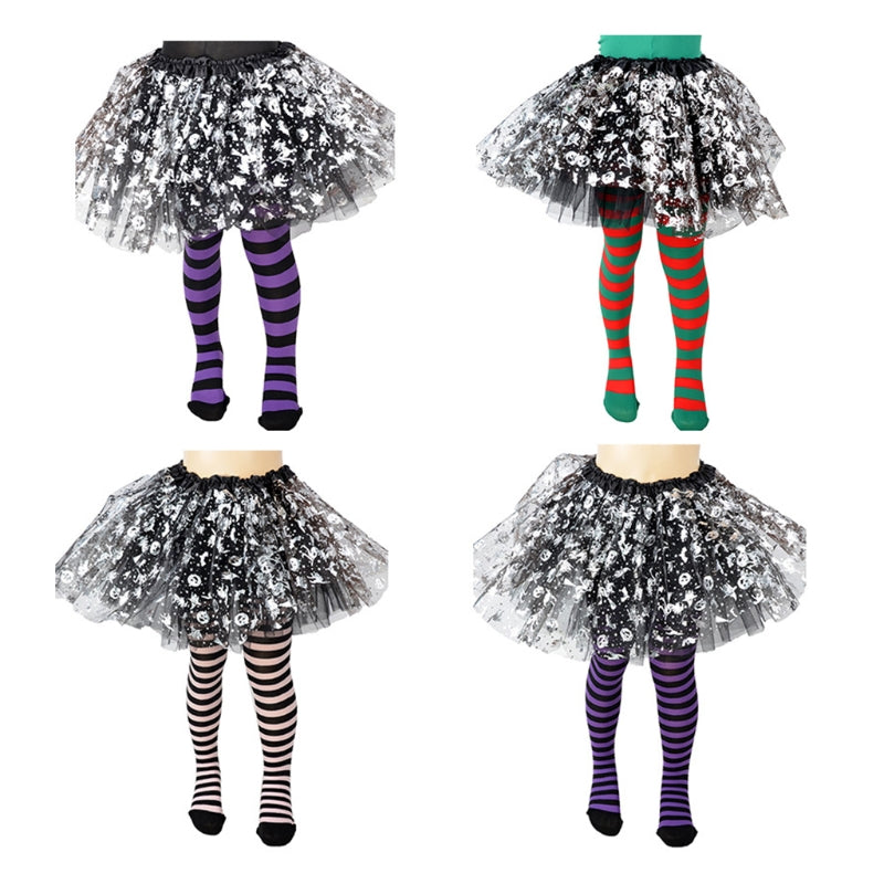 Striped tights