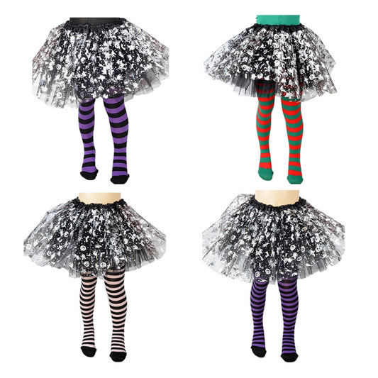 Striped tights