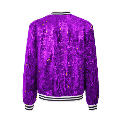 Pop star sequin bling jacket kids and women