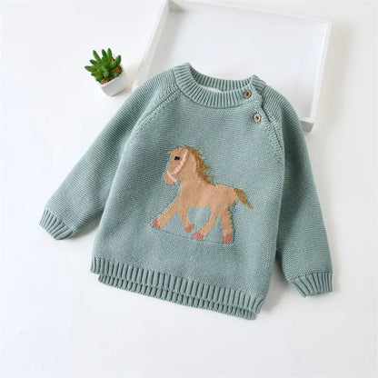Horse Sweater - fleece lined