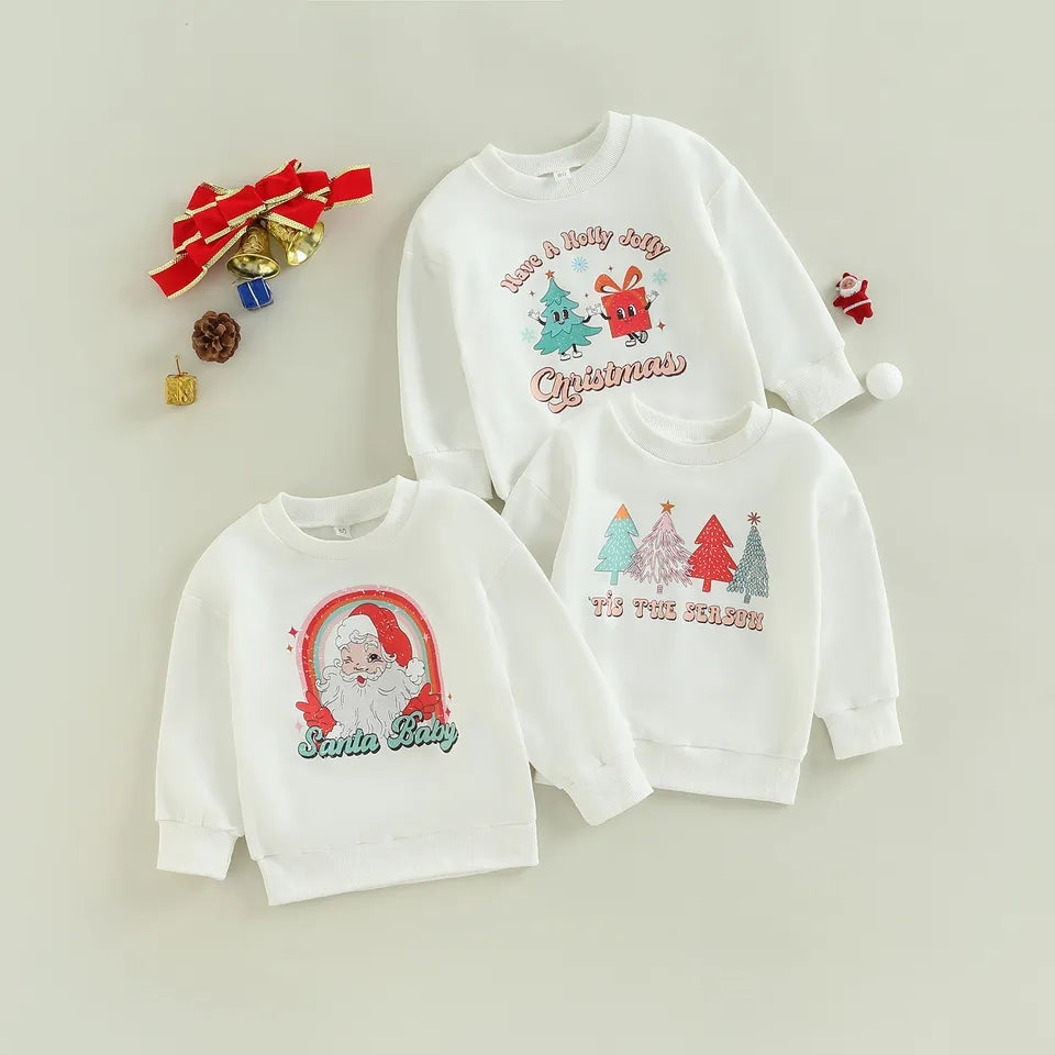 Christmas holiday shirts - Tis the season & Santa baby