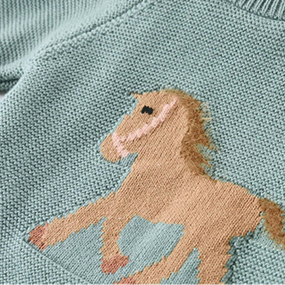 Horse Sweater - fleece lined