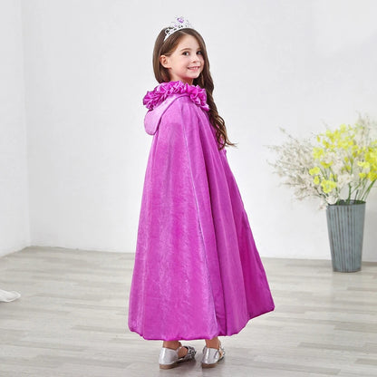 Princess hooded cape (solid)