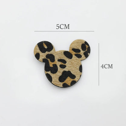 Magical Mouse head hair clips set of 5